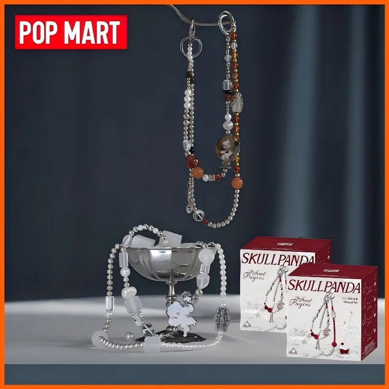 

POPMART Skullpanda The Feast Begins Series Multi-Functional Pendant Blind Box Trendy Doll Ornament Toy Girl Birthday Gift