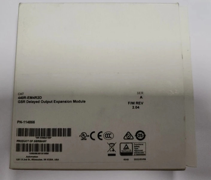 

Brand New 440R-EM4R2D Safety Relay 440REM4R2D Fast Delivey