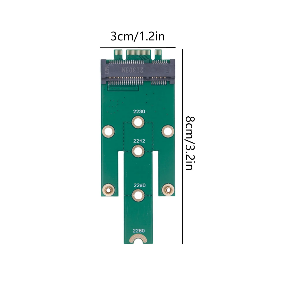 M.2 Ngff Ssd Mannelijke Converter Msata Naar Ngff Zet Kaart Msata Ngff Om Naar Msata Mannelijke Riser M.2 Adapter Voor 2230-2280 M2 Ssd