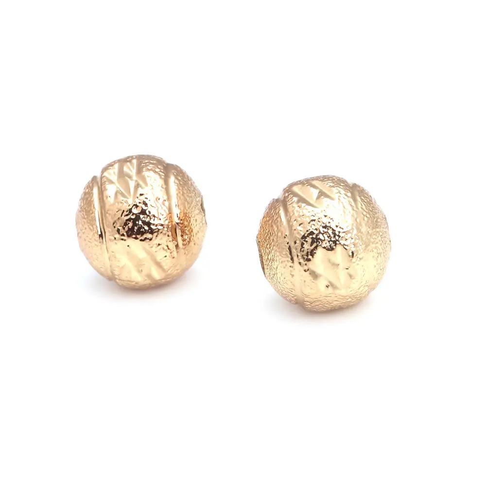 حبات فاصلة مطلية بالذهب عيار 18 قيراط ، سوار ، إكسسوارات مجوهرات تصنعها بنفسك ، 5 حبات ، 6 من من من من النحاس الأصفر ، 8: 10: 10 ، جودة عالية #4