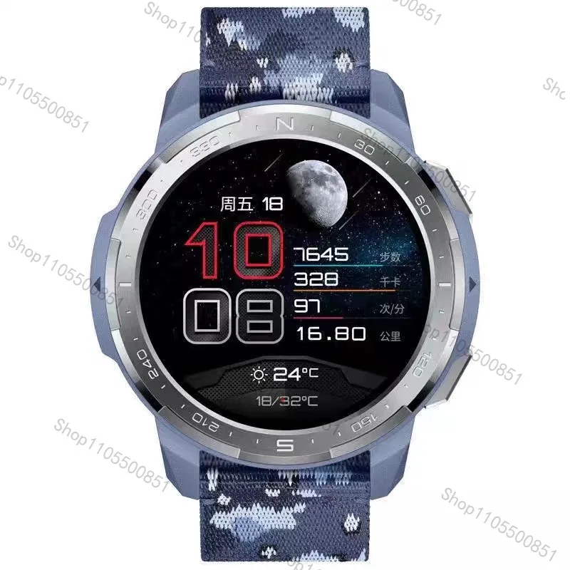 Original   GS Pro Sports Smart Watch 25 Days Battery 5ATM Waterproof Blood Oxygen Heart Rate Monitor Bluetooth Calls