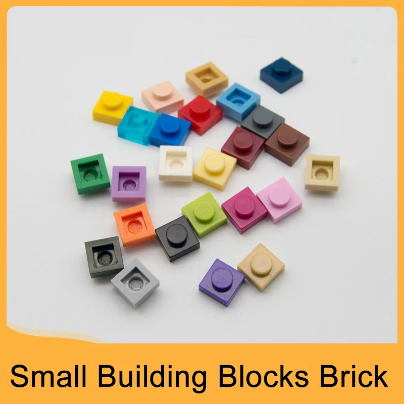 273pcs  Compatible major brands Building Blocks Toys For Kids DIY Accessories Small bricks 1x1 plate (NO.3024) jouet