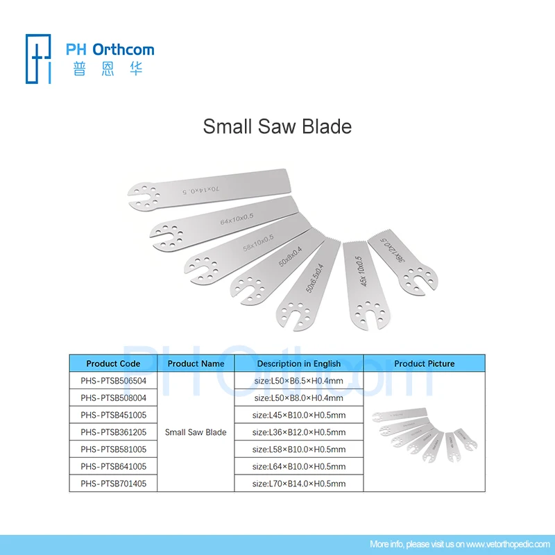 Small Saw Blade for Veterinary Orthopedic Use Vet Orthopedic Instruments Multi Functional Electric Power Drill and Saw Set