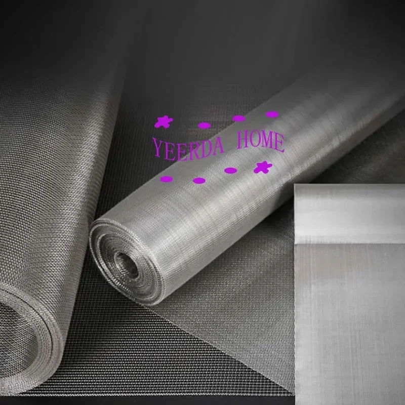 100cm x1000cm Stainless steel filter 6 20 120  200 300 400 mesh 3800-38 micron Filtration Screening Sheet Screening filter e