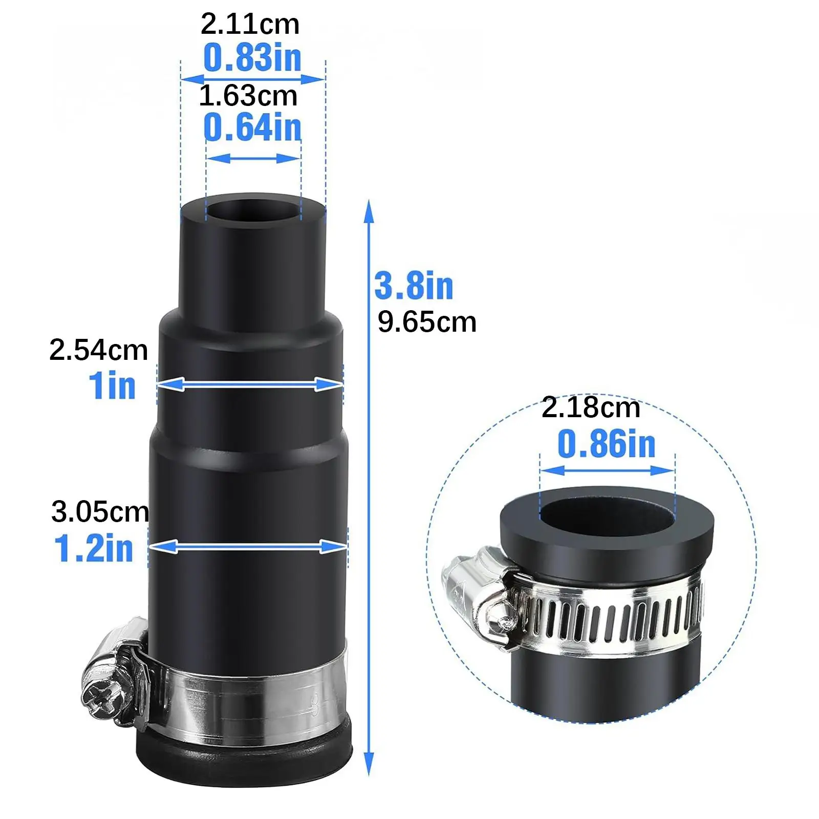 Адаптер сливного шланга для посудомоечной машины, простой в установке для утилизации мусора