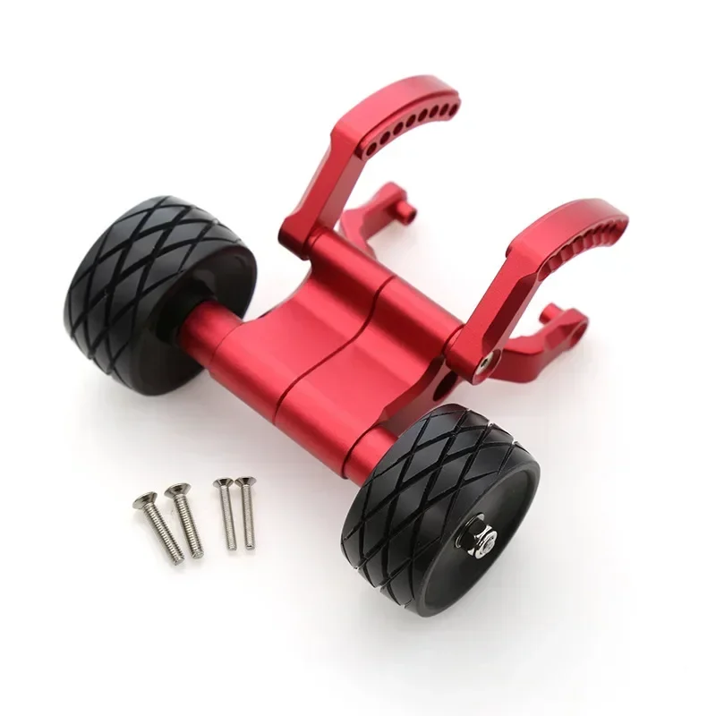 

Metal Aluminum adjustable rear head-up wheel anti-rolling wheel for 1/10 Traxxas E-REVO 2.0 86086-4/56087-1 Monster Truck