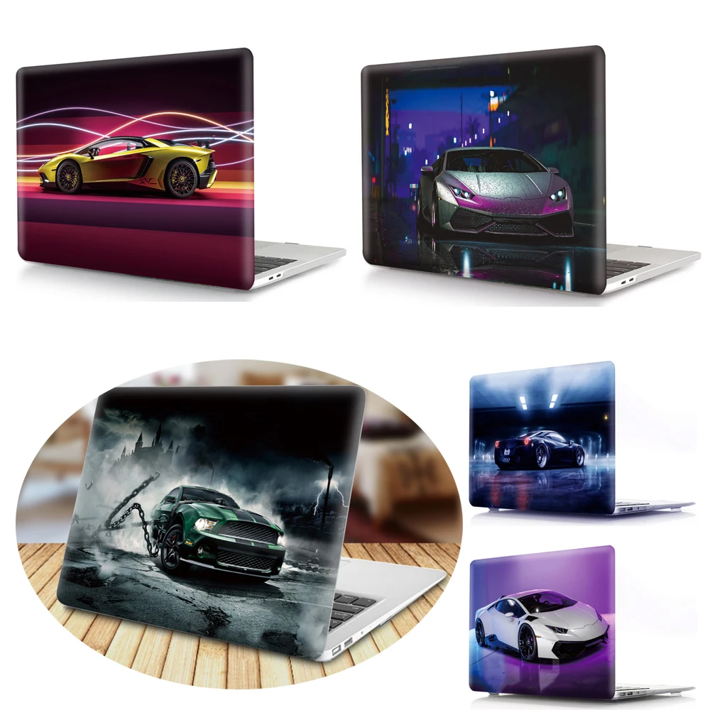 

Anti-Scratched Laptop Case Funda Cover For Macbook Air Pro 11 12 13 14 15 16 Hard PC Shell For Apple Mac M2 M3 M1 Air 15.3 A2941