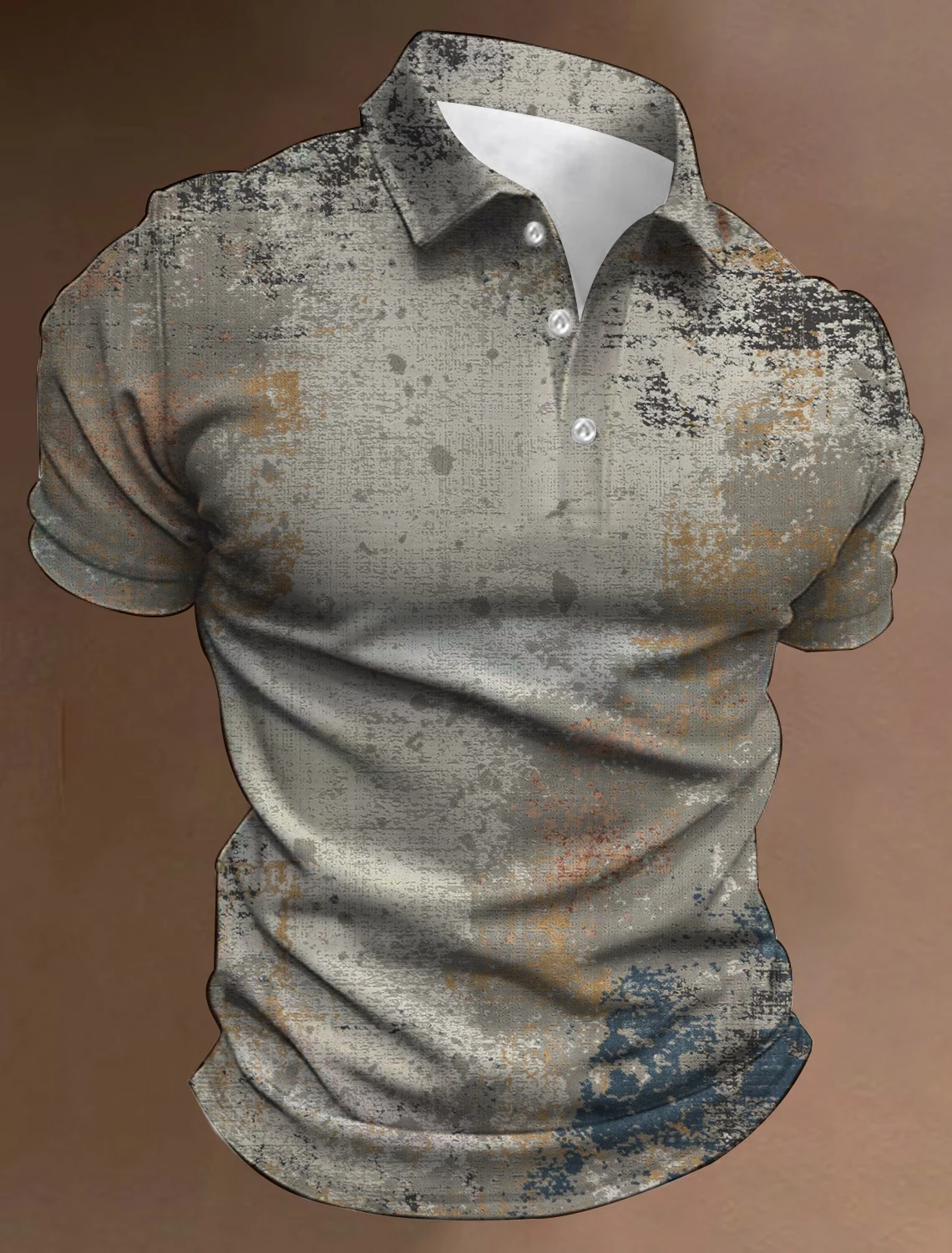 Men's Button Polo Shirts Fashion Casual in Summer Short Sleeve Men Male Tee Shirt Men Tops Street Golf Clothing Clothes For Men