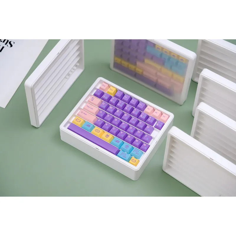 Keycap Storage Box Display Box Dustproof Layer Stackable Personalized Mechanical Keyboard Keycaps Storage Hoe Box Accessories