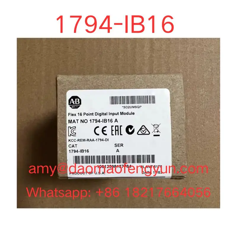 Brand new 1794-IB16 Module    fast shipping