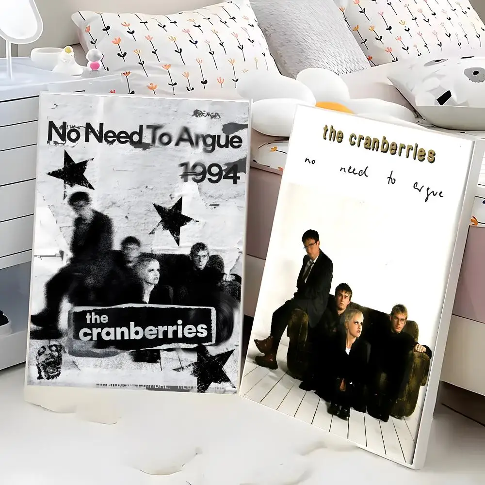 The Cranberries Dolores O'Riordan Alt Rock Zombie Limerick Sound Painting Calligraphy Poster Eco-Friendly Decor Frameless Canvas