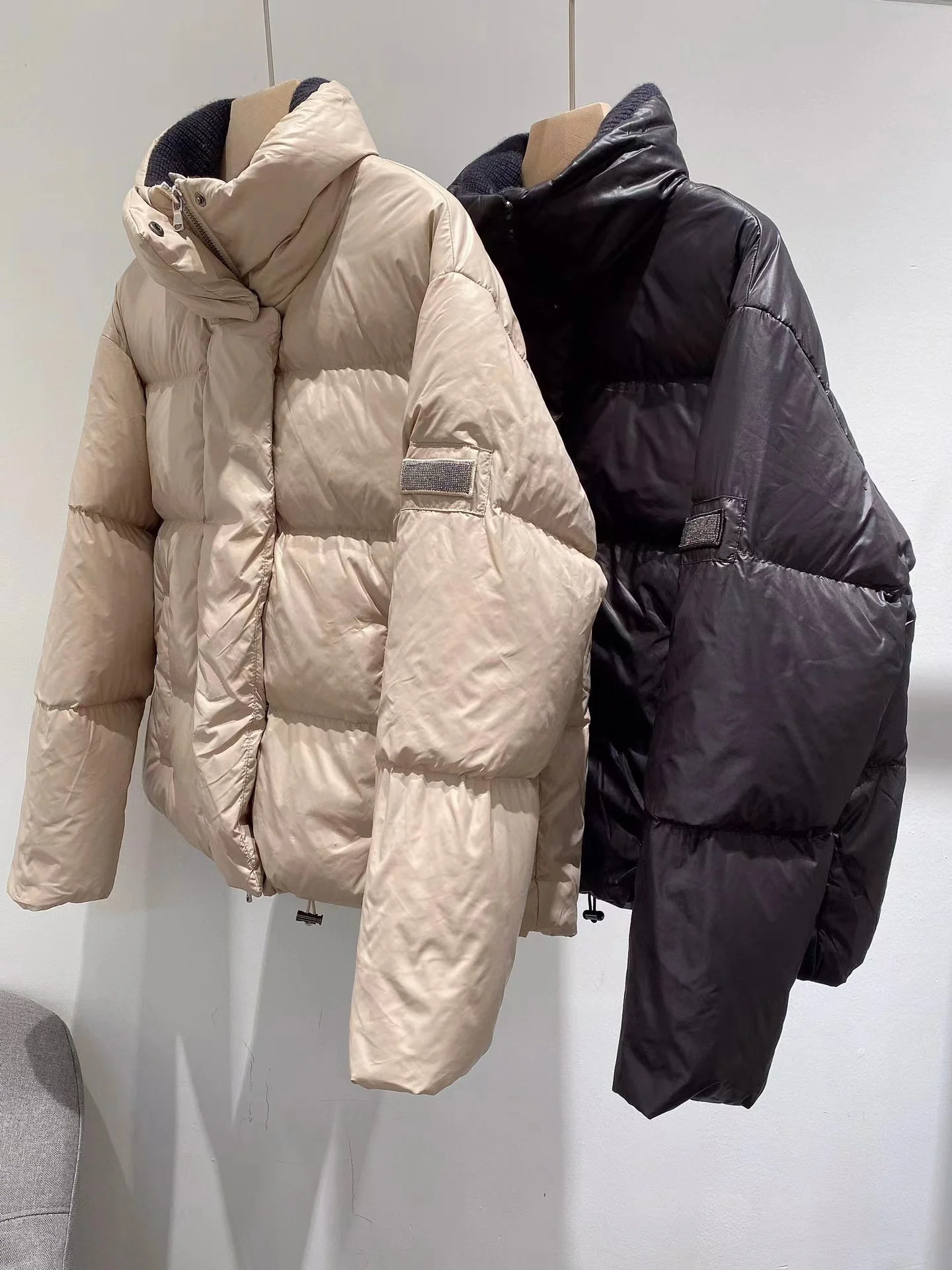 Autumn-winter casual quilted down puffer