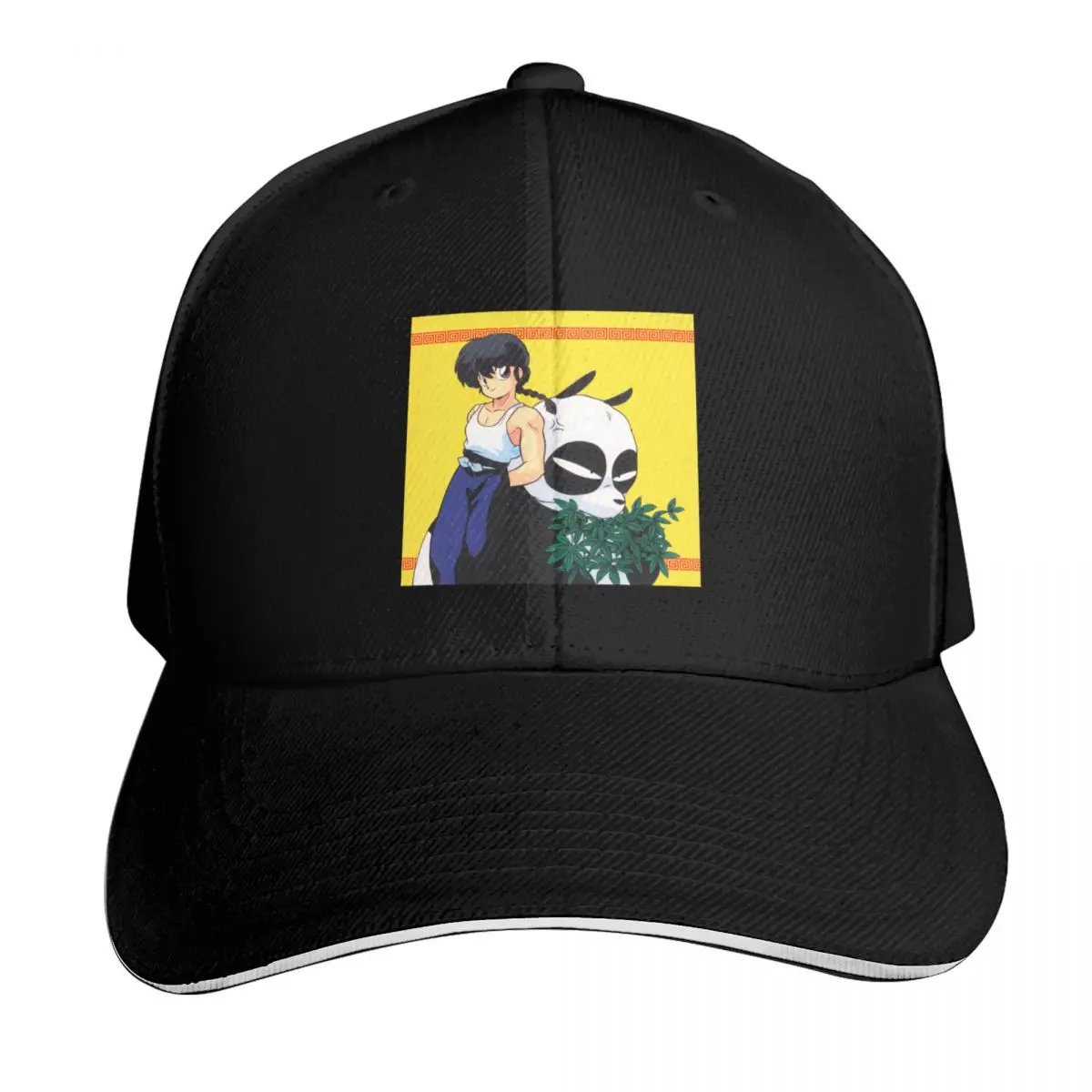 

Ranma 1/2: Ranma Saotome & Genma Saotome Baseball Cap Hat Beach Hat Man Luxury Baseball For Men Women's