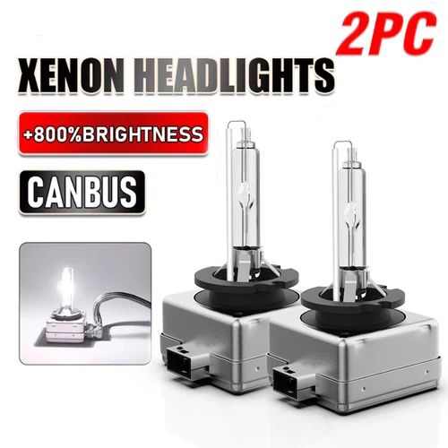 Imagen 1 del producto 2 uds D1S D3S D2S D4S bombilla de faro de xenón hid bi-xenón lente de proyector bombillas de coche de repuesto 35W lámpara 6000K 8000K lámpara automática 12V