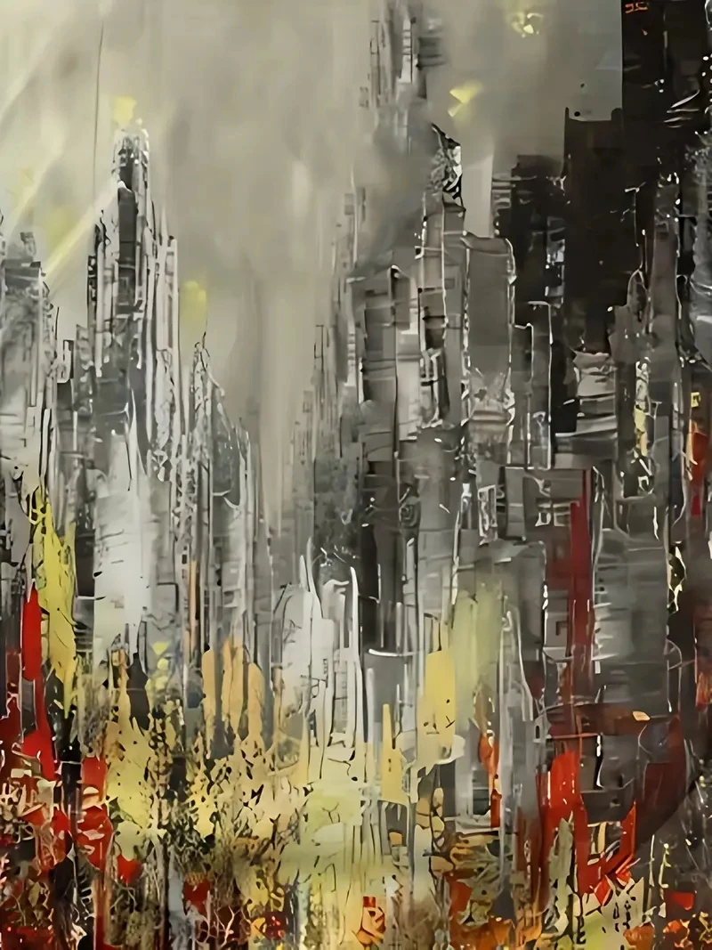 เสื้อยืดแขนสั้นพิมพ์ลายภาพวาดสีน้ำมันพิมพ์ลาย 3D ขนาดบวกของผู้ชาย หลวมและลำลอง นุ่ม สบาย และระบายอากาศได้