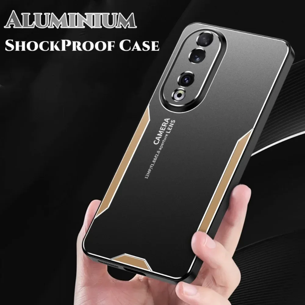 ShockProof Case For Honor 200 90 70 50 View 30 20 Lite Pro 20S 30S Alloy Back Cover For Huawei P30 P40 Lite P50 P60 P Smart Pro