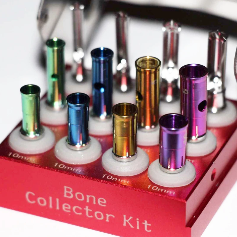 Korea Bone Collector Kit Dental Implant Guide Positioning Drills Kit Pilot Pioneer Drill Bone Collection Trephine Drill Kit