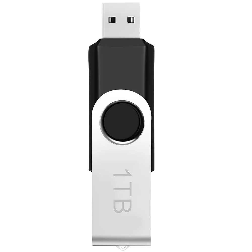 Unidad USB portátil de alta velocidad para ordenador, memoria de 1000GB con diseño de llavero, 1TB