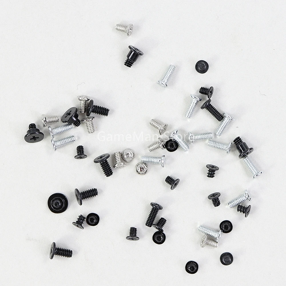 Ensemble complet de vis de boîtier de boîtier hôte pour Nintendo Switch, kits de remplacement de console OLED, 1 jeu