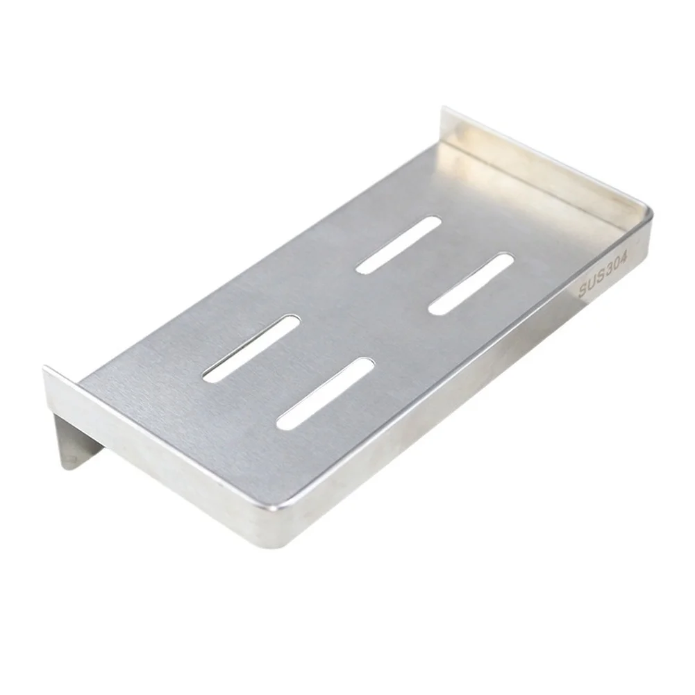 Stainless Steel 304 Stainless Steel Shelf Easy To Mount Kitchen Shelf Humid Condition Resistant Contemporary Space Decor