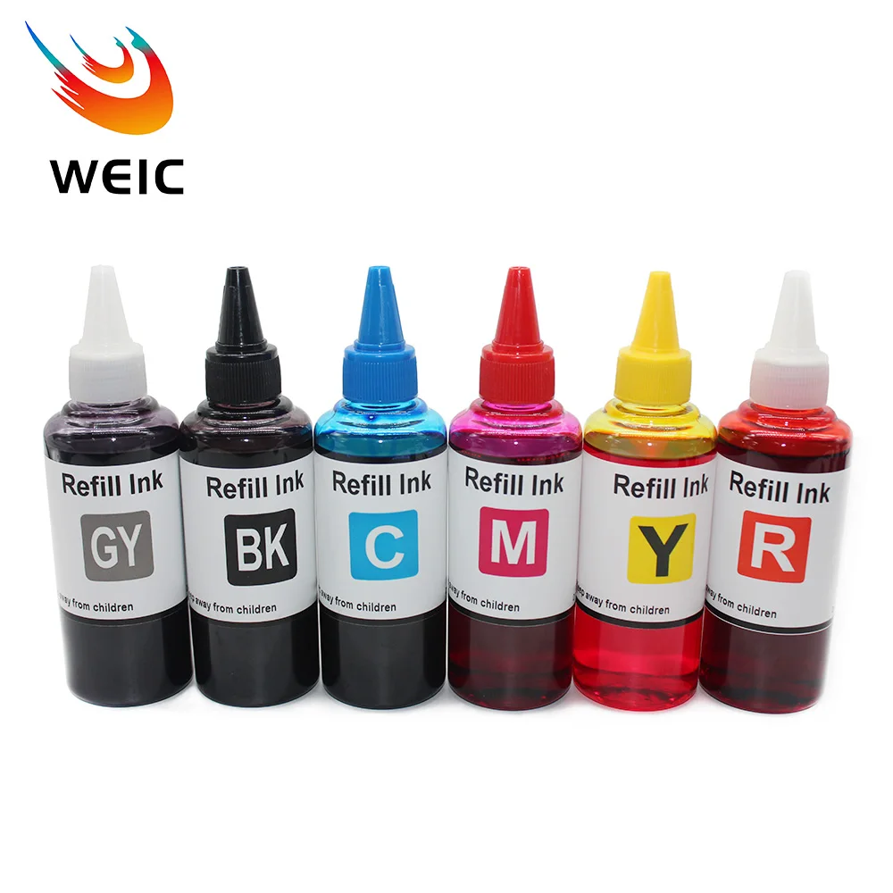 6Color *100ML Refill Ink Kit for Epson XP-15000 XP-15010 XP-15080 Printer