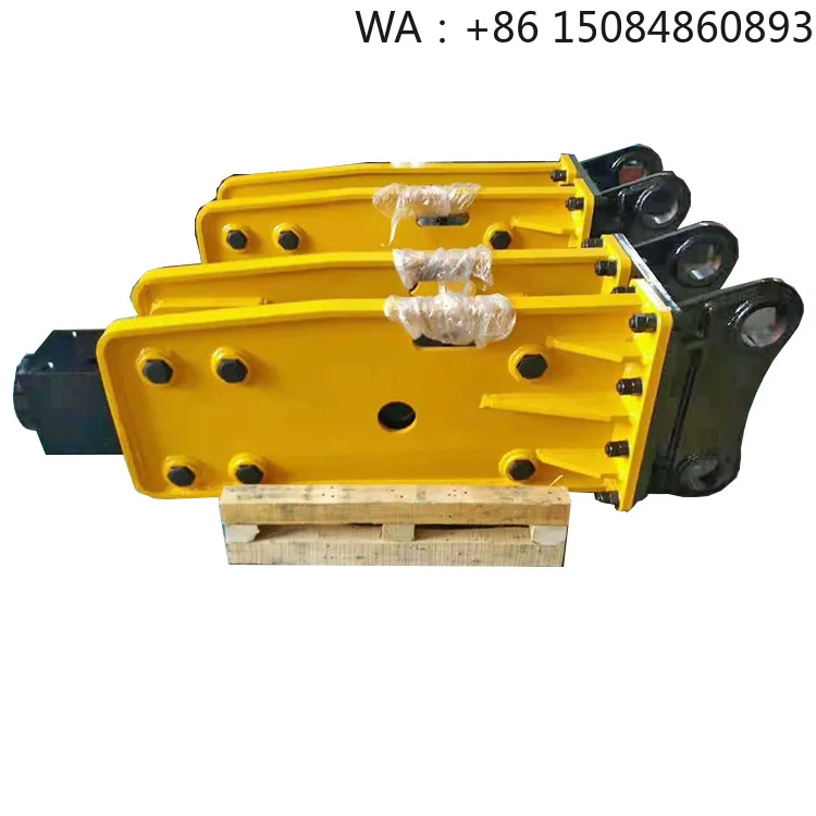 Top  Hydraulic Rock Crusher Hammer, Wholesale Excavator Attachment For Small Backhoe Loader Demolition Jobs