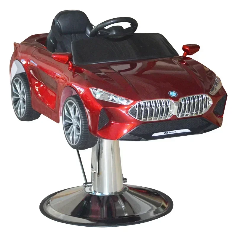 

Children's Barber Chair, Child Seat Cushion, Hairdressing Lift , Baby MP3 Music Car, Hair Cutting Seat, Cartoon-Good quality
