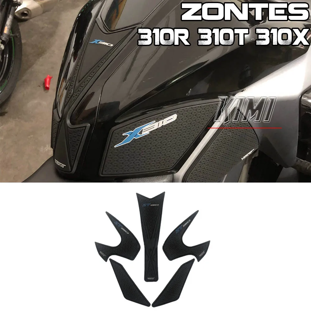 For Zontes 310R 310T 310X 310 X R T Motorcycle Dedicated anti-scratch Fuel Tank Pad Decorative Decals Protective Stickers