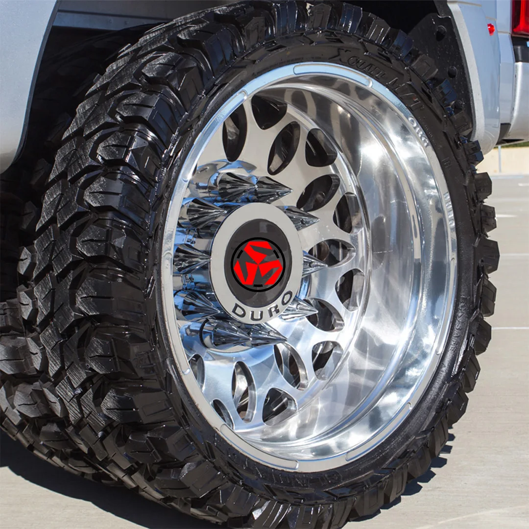 SJ Customizable Style Dual Wheels Rims Pick-up Wheel Forged Alloy Dually Wheels 24 26 28 30inch