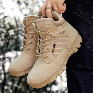 Men's Boots Winter Combat Shoes for Men Outdoor Sport Climbing Cross Country Men's Tennis 10 Main Sales Bota Men's Country - №9