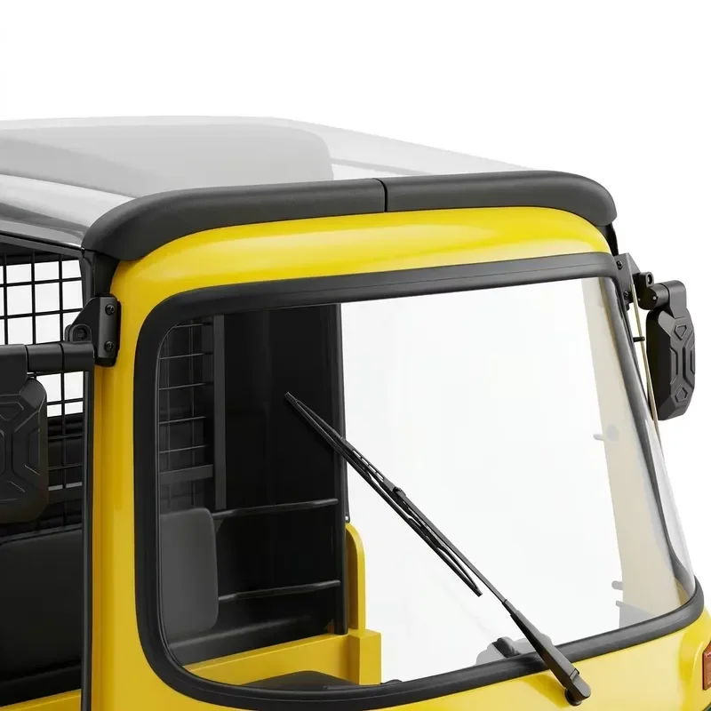 Electric Tricycle 12V Adult Open Body High-Payload 400kg 5-Passenger Capacity 30km Range 30km/h Speed for Daily Commuting