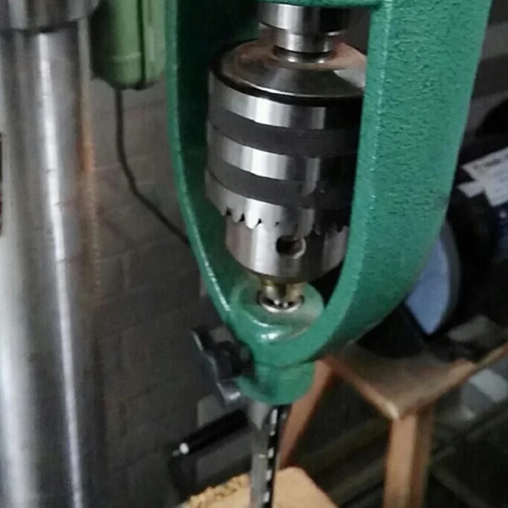 

Square Mortise Machine Converter Bench Drill Attachment Mortising Tool Iron Durable Wear Resistant Easy Install Disassemble