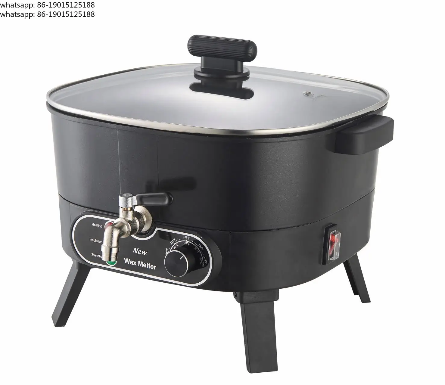 220V 6L candle making wax melting machine with electric non stick and fast heating
