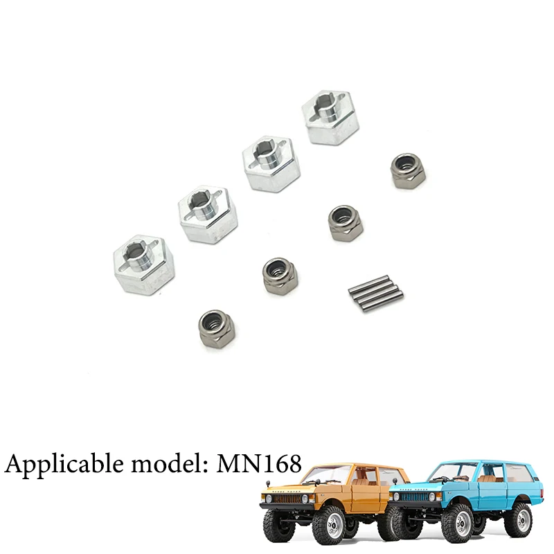 Upgraded MN168 RC Car 1/12 Metal Parts & Original Accessories Pick Up 2.4G 4WD Off-road Crawler Remote Control Vehicle