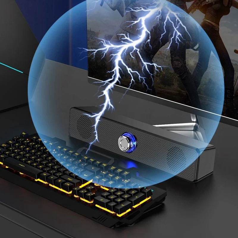 FFYY-المسرح المنزلي HIFI مكبرات الصوت المحمولة ستيريو باس الصوت بار USB مضخم الصوت العمل للهاتف تلفزيون الكمبيوتر