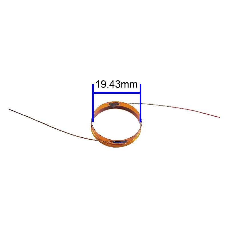 19.5 Core 19.43mm Treble Voice Coil KSV Sound Film 8ohm Horn Repair Parts Accessories 2PCS