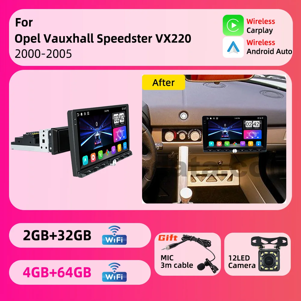Android 1Din Car Multimedia 9