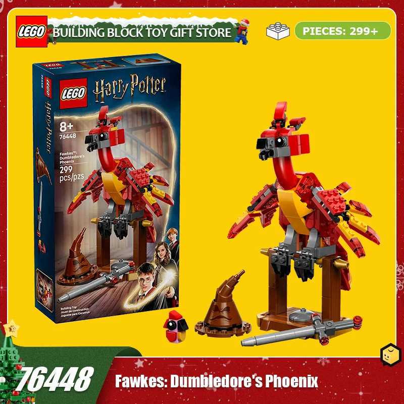 

LEGO Building Blocks Assemble Dumbledore's Phoenix 76448 Boy and Girl Children's Toys Christmas Gift