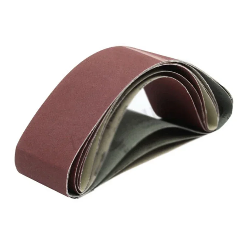 ALLGOOD 6pcs Set 915*100mm 60/80/100/120/150/180 Grits Aluminum Oxide Abrasive Sanding Belts Fits For Large Surface Grinding Pol