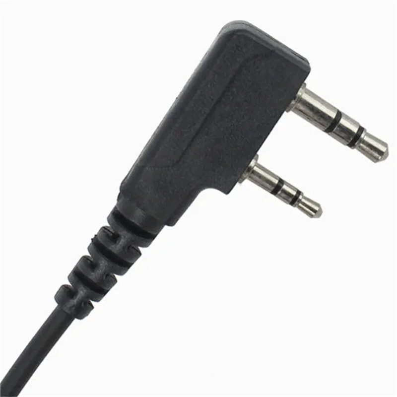 2 Pin PTT Helmet Headset Motorcycle Headphone For Kenwood For Baofeng UV-200 UV-5R UV-B5 BF-888S Two Way Radio-TCES