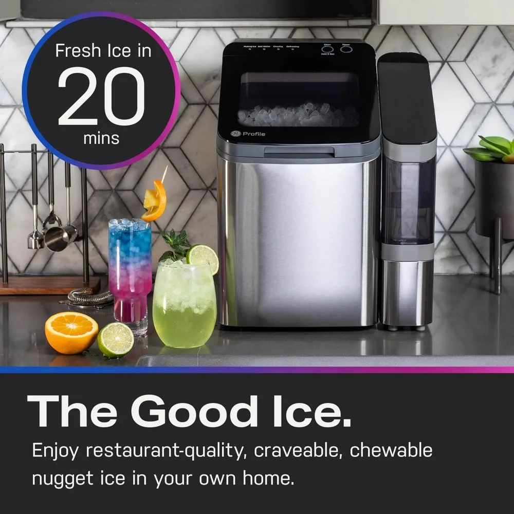 Opal 1.0 Nugget Ice Maker Countertop Pebble Ice Maker