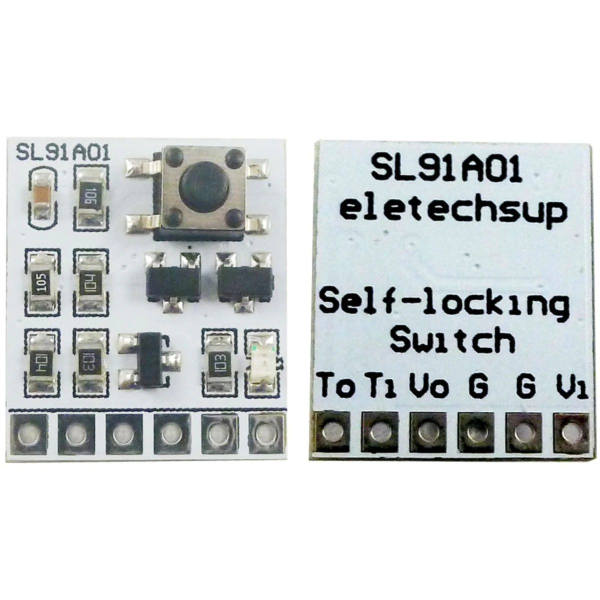 SL91A01 DC 2-18V 2A LED Controller Bistable self-locking switch Module Button touch electronic board