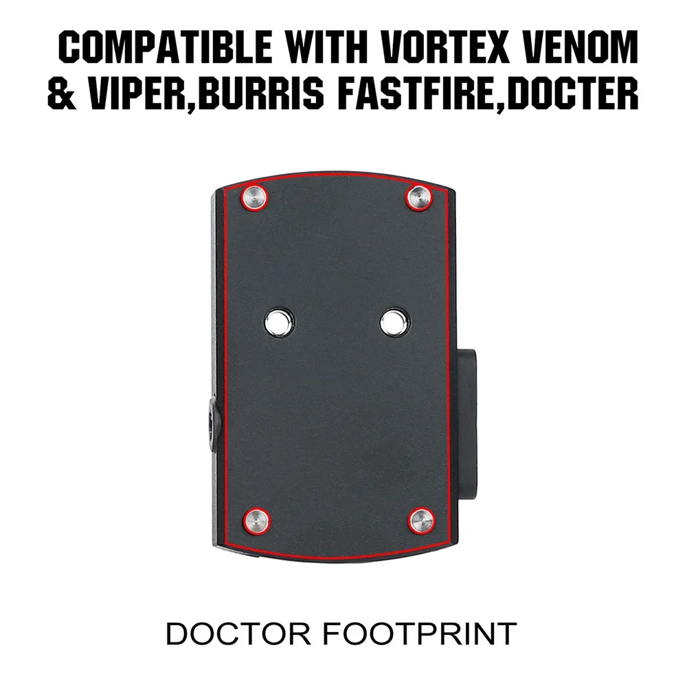 ohhunt® Hunting Red Dot Mount Picatinny Compatible with Vortex /Viper/Burris Fastfire/Docter