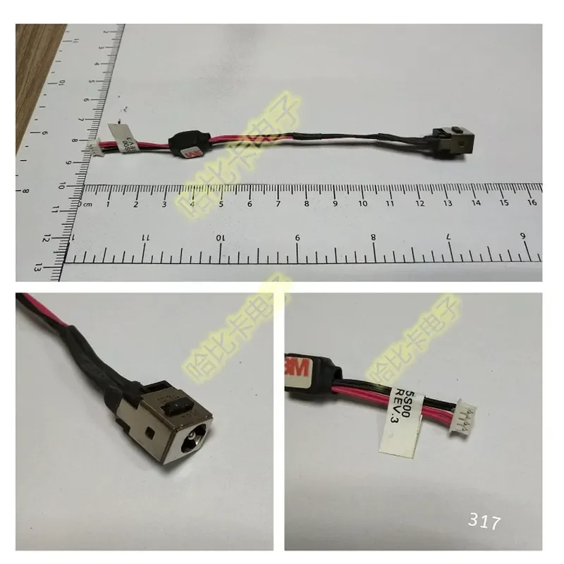 for Dell Mini 9 910 P/N DC301006200 Laptop Power Interface DC Female Jack Connector Port Socket Replacement Part