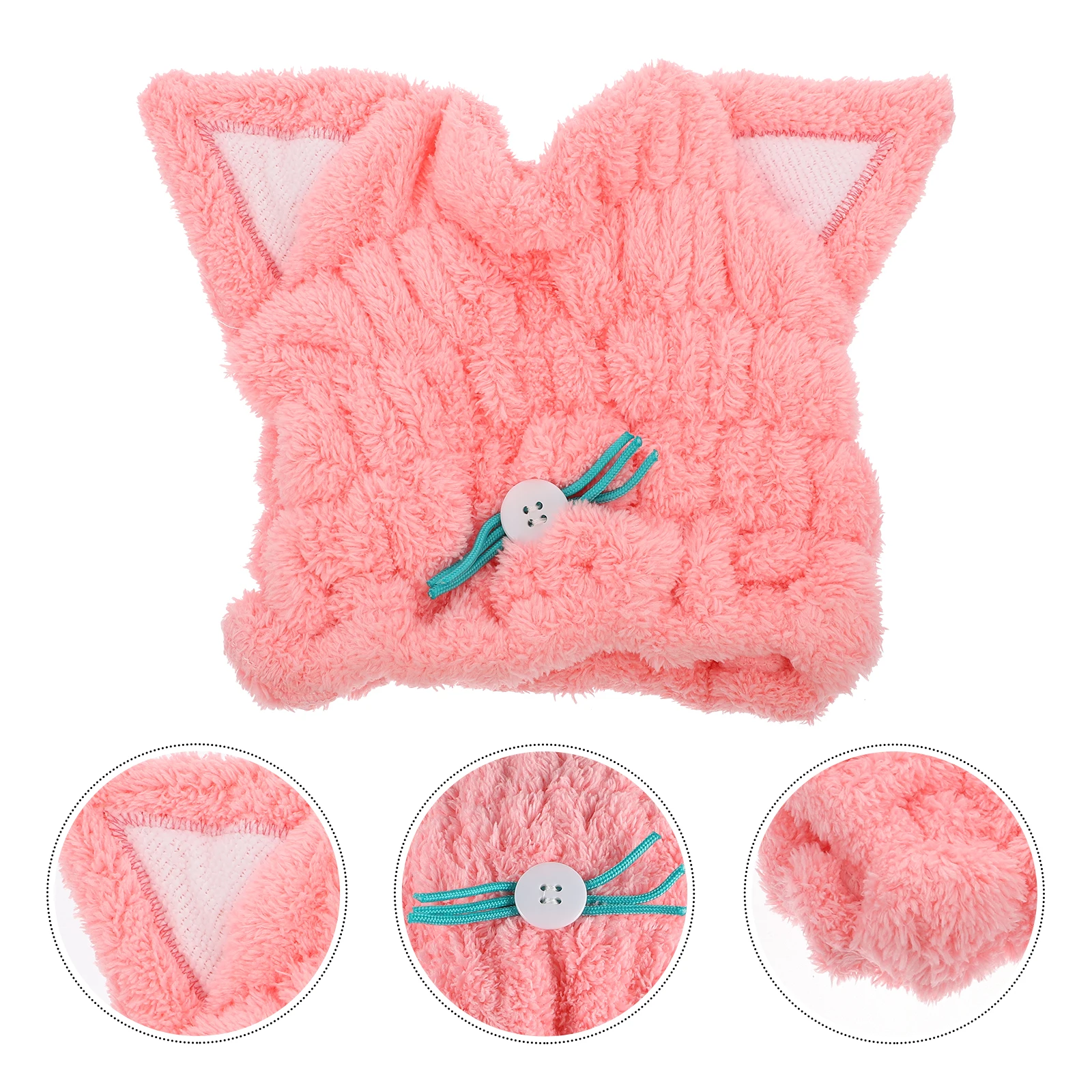 

Dry Hair Cap Towel Hat Absorbent Wrap Women Cartoon Kids Shower Gift hair towel wrap hair dry towel high performance gentle