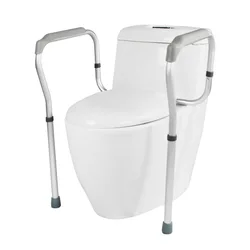 Toilet Safety Rail Bathroom Safety Toilet Assist And Adjustable Grab Bar For Toilet Bathroom Accessories Antislip Elderly Handle