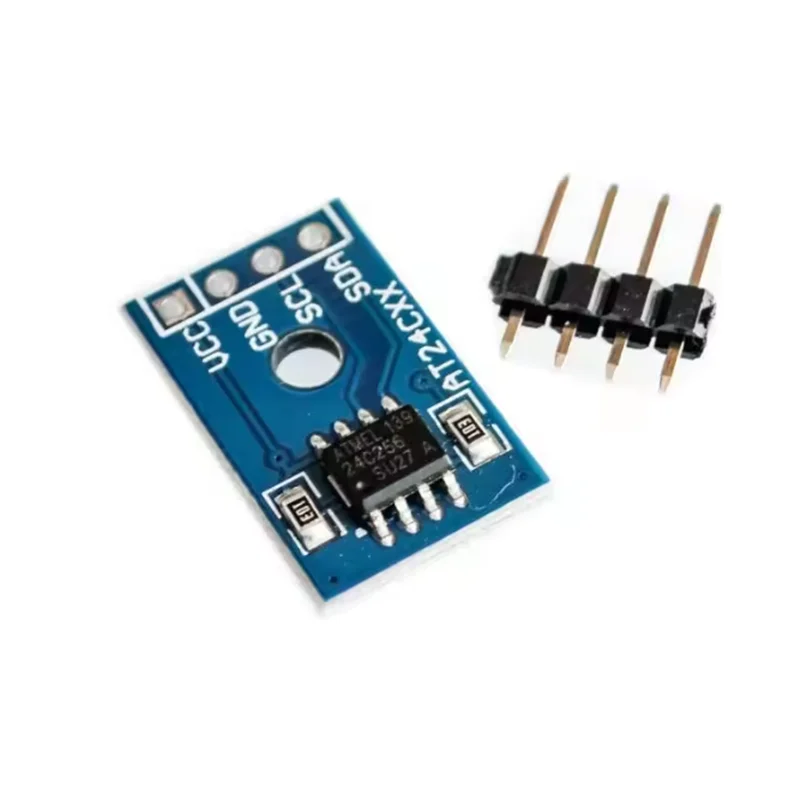 AT24C256 AT24C02 2ECL IIC/I2C Serial Interface Port EEPROM Memory Module For DIY Electronic Car 3.3-5V AT24C256 AT24C02