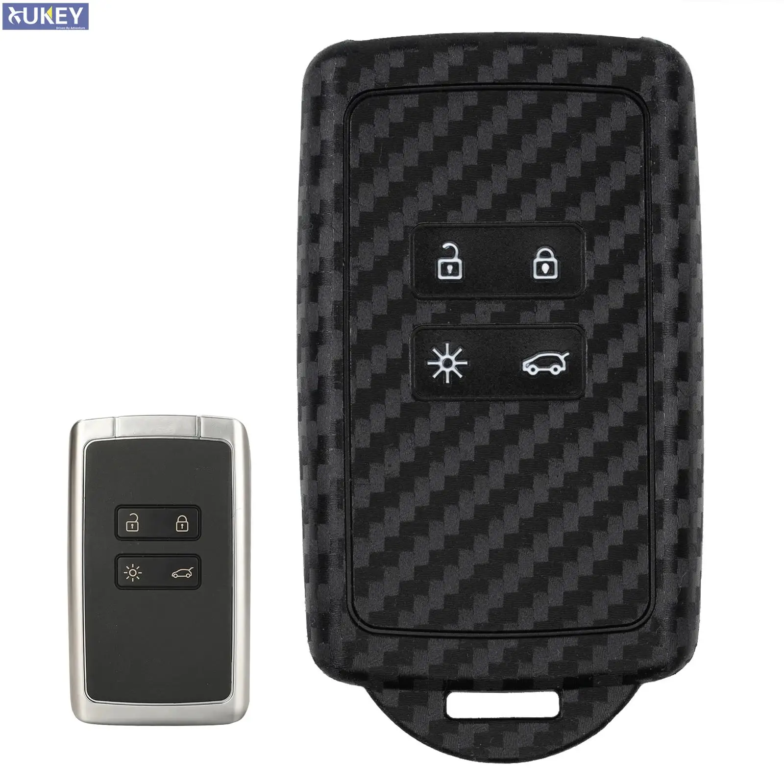 For Renault Koleos Kadjar Captur Megane Talisman Espace Clio Zoe Scenic Arkana Dacia Sandero Remote Key Cover Case Shell Holder