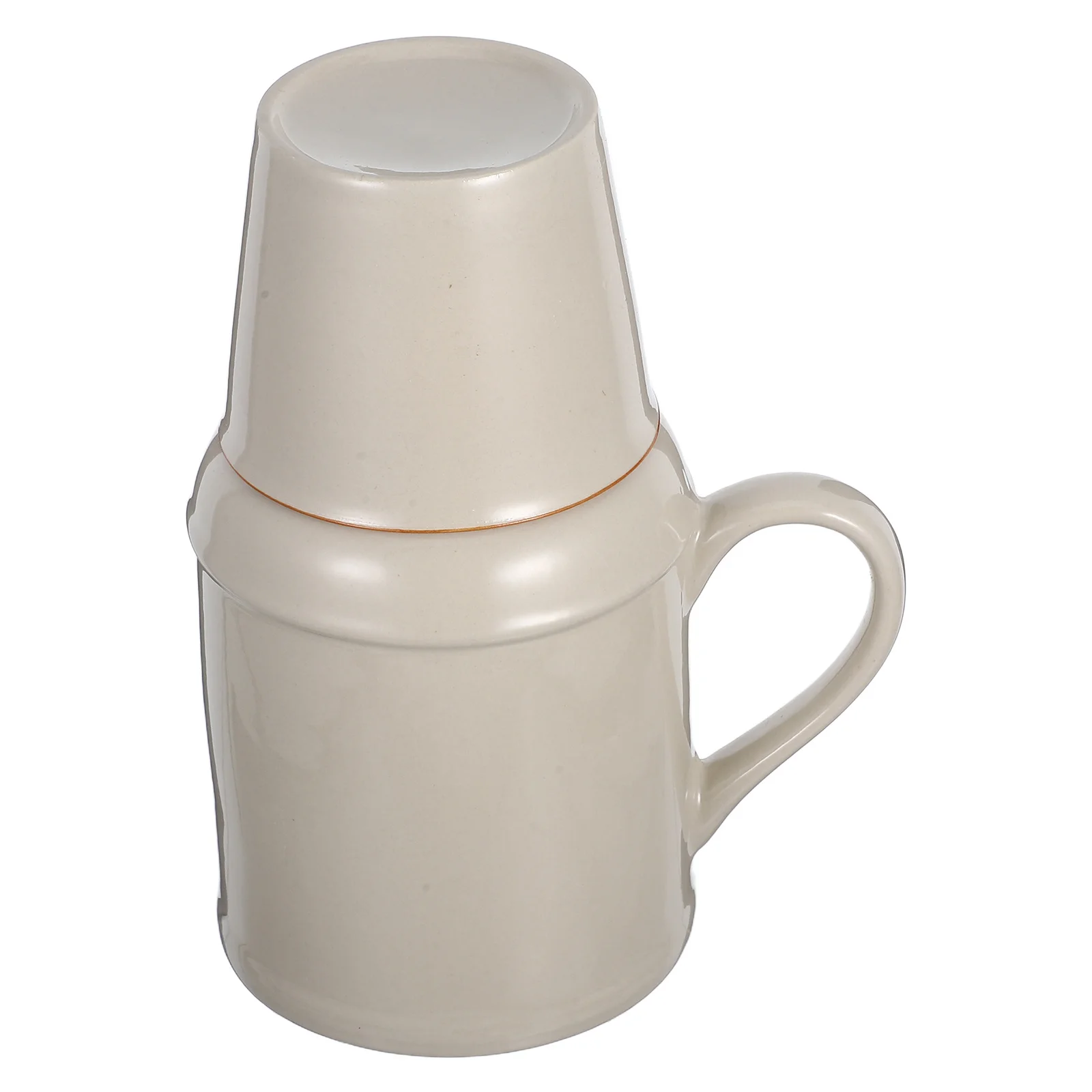 

1Set Retro Ceramic Water Kettle Set Vintage Style Kitchen Tea Kettle Container Decorative Boiled Water Pot Multifunctional Use