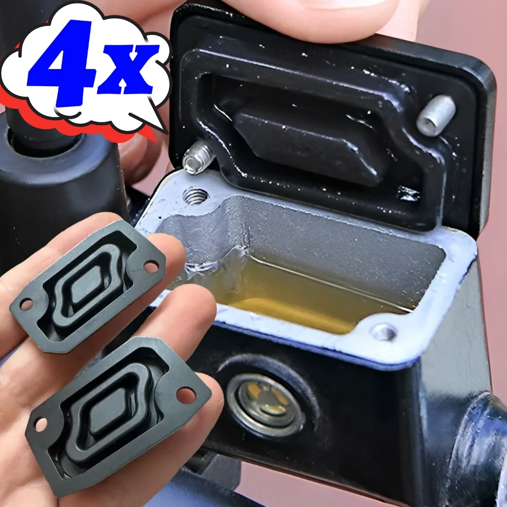 Junta superior da bomba da embreagem da motocicleta bomba mestre do freio copo de óleo à prova de vazamento junta de borracha para bicicleta da sujeira ktm 125-500 universal